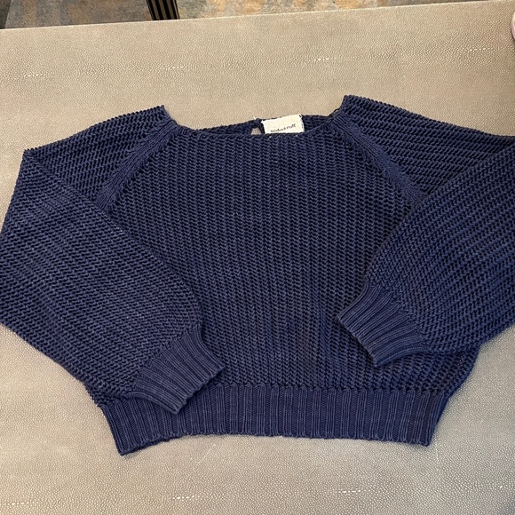 Misha and Puff Net Stitch Sweater Small - Picture 1 of 6